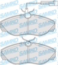 5SP774 Sada brzdových desticek, kotoucová brzda Samko