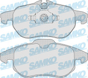 5SP814 Sada brzdových desticek, kotoucová brzda Samko