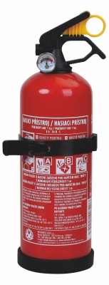 0062 Hasící př. práškový 1kg tlakoměr WHB
